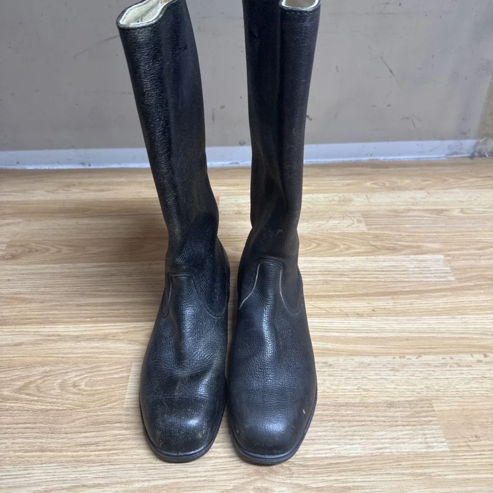 Vintage East German Army NVA Officer Jack Boots - US Size 9.5 / German 28.5